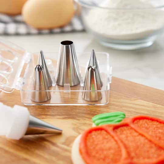 6 Pack: Cookie Tip Set with Case by Celebrate It®